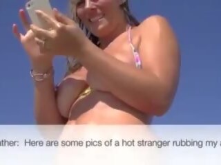 Esibizionista moglie erica vs spiaggia voyeur: gratis porno c4